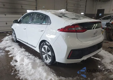 2019 Hyundai Ioniq Plug-In Hybrid из США, поврежденный, VIN KMHC65LD4KU164866